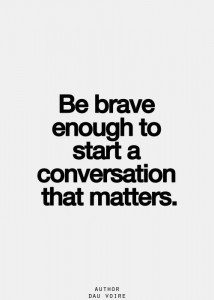 It's a great day to start a conversation!